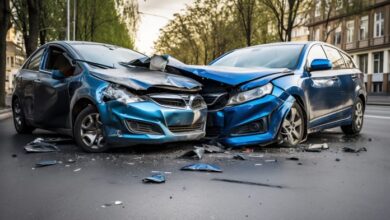 The Complex Dynamics of Multi-Car Accidents