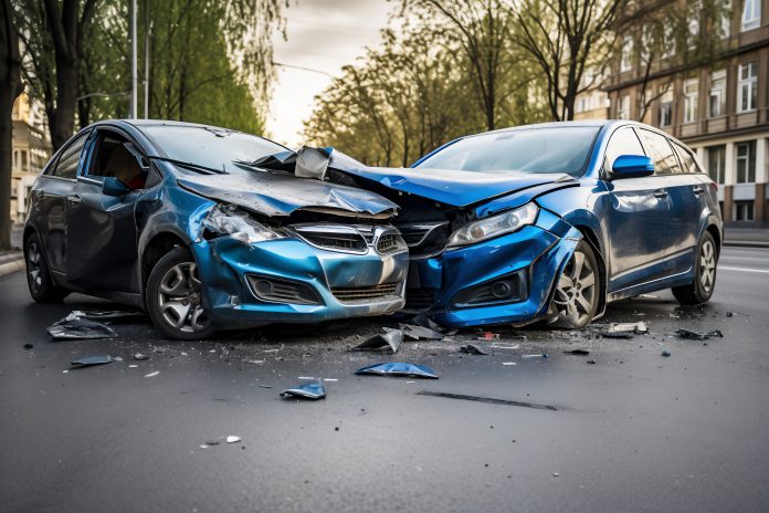 The Complex Dynamics of Multi-Car Accidents