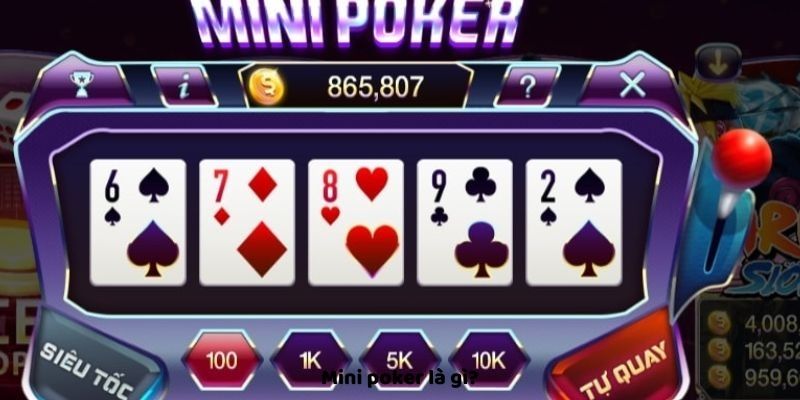 Discover Mini Poker Game - A Favorite Card Game At M88