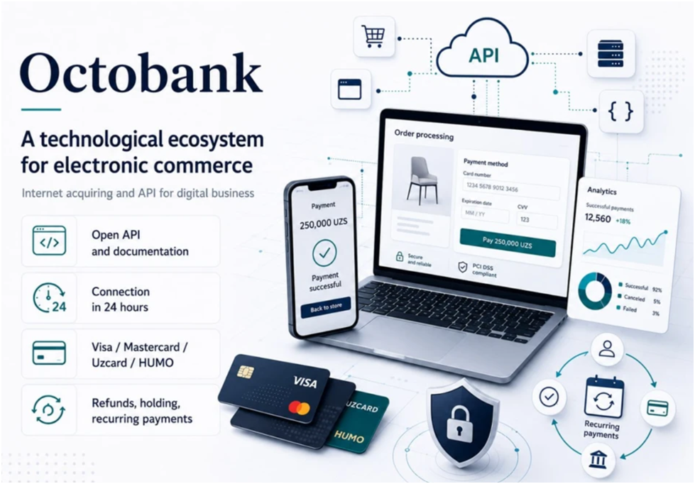 Acquiring Services in Uzbekistan: Which Banks Offer the Best Solutions for Retail and E-Commerce — Octobank, IpakYo‘li Bank, Orient Finans Bank, and Aloqabank Acquiring Services in Uzbekistan: Which Banks Offer the Best Solutions for Retail and E-Commerce — Octobank, IpakYo‘li Bank, Orient Finans Bank, and Aloqabank