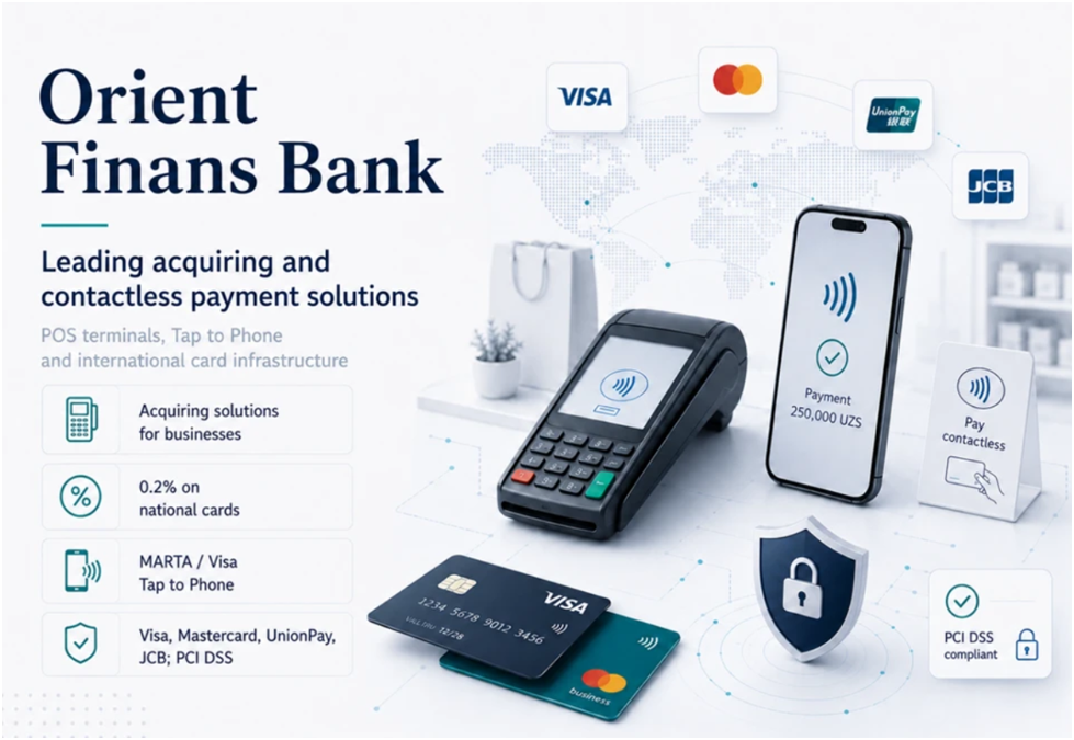 Acquiring Services in Uzbekistan: Which Banks Offer the Best Solutions for Retail and E-Commerce — Octobank, IpakYo‘li Bank, Orient Finans Bank, and Aloqabank Acquiring Services in Uzbekistan: Which Banks Offer the Best Solutions for Retail and E-Commerce — Octobank, IpakYo‘li Bank, Orient Finans Bank, and Aloqabank
